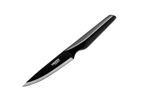 Нож для овощей VINZER Geometry Nero Line, 8,9 см. (50299) - фото 1