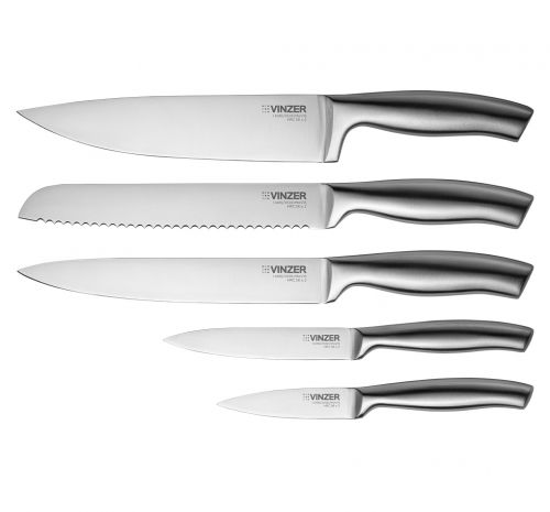 Набор ножей VINZER Modern со встроенным точилом, 6 пр. (50118) - фото 2