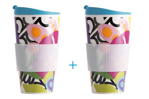 Чашка FRENCHBULL Oasis с рисунком фарфоровая 470 мл+Чашка FRENCHBULL Oasis с рисунком фарфоровая 470 мл - фото 1