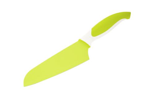 Нож сантоку GRANCHIO зеленый 18 см 88675 - фото 1
