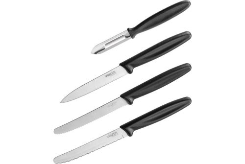 Набір ножів VINZER Vegan з овочечисткою 4 пр. (50129) - фото 1