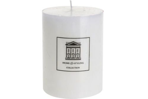 Свічка H&S COLLECTION білий колір, 9x12 см (ADF100800) - фото 2
