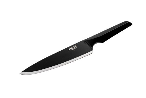 Нож поварской VINZER Geometry Nero Line 20,3 см. (50304) - фото 1