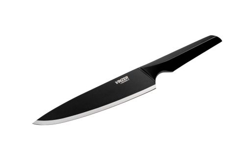 Нож поварской VINZER Geometry Nero Line 20,3 см. (50304) - фото 2