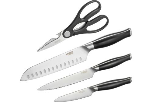 Набір ножів VINZER Tokai 4 пр. з ножицями (50131) - фото 1