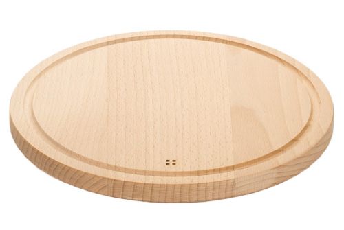 Дощечка LUNASOL для нарізки дерев'яна, кругла (593006) - фото 2