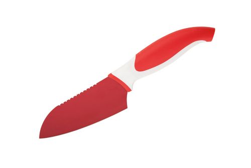 Нож сантоку GRANCHIO красный 11,5 см 88670 - фото 1