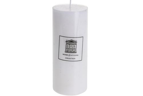 Свічка H&S COLLECTION білий колір, 7x17 см (ADF100700) - фото 1