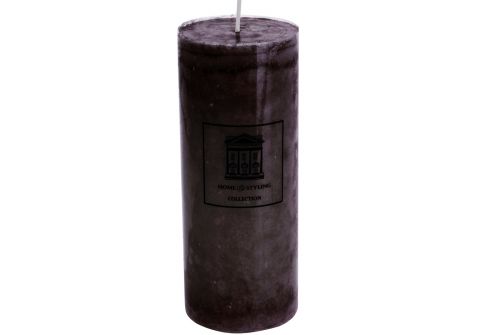 Свічка H&S COLLECTION фіолетовий колір, 7x17 см (ADF100740) - фото 1