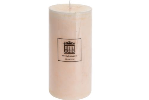 Свічка H&S COLLECTION колір слонової кістки, 9x18 см (ADF100910) - фото 1