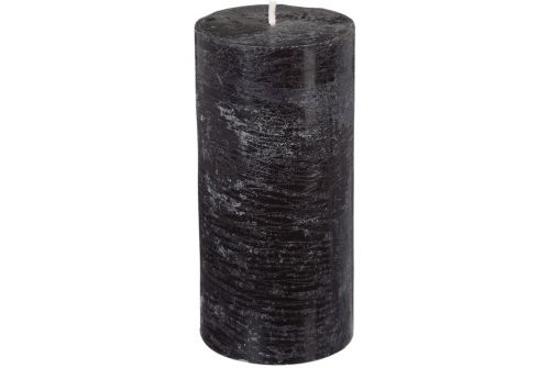 Свеча ATMOSPHERA Rustic Generique черная, 6,8x14 см (103116) - фото 1