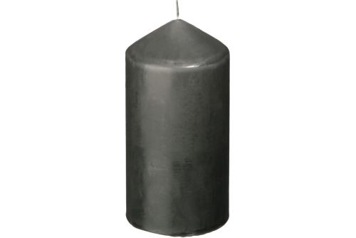 Свічка ATMOSPHERA Generique сіра, 6,8x14 см (103248) - фото 1