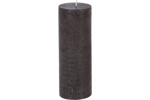 Свічка ATMOSPHERA Rustic велика, чорна 6,7х19 см (145336) - фото 1