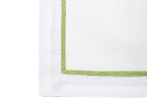 Раннер DUKA Figur белый/зеленый 140x40 см (1212992) - фото 3