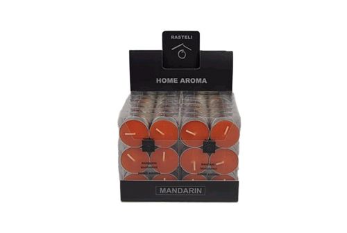 Ароматизовані свічки RASTELI Mandarin чайні таблетки (2297) - фото 1