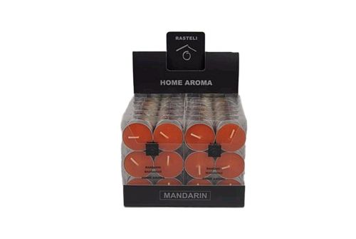 Ароматизированные свечи RASTELI Mandarin чайные таблетки (2297) - фото 2