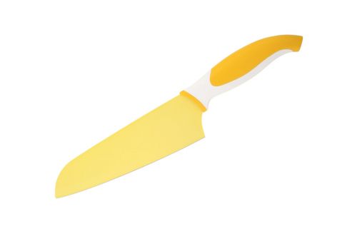 Нож сантоку GRANCHIO желтый 18 см 88676 - фото 1