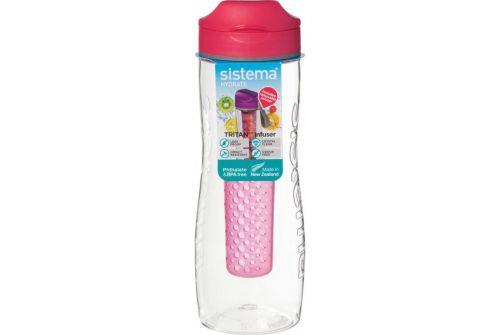 Пляшка для води SISTEMA HYDRATE з дифузором 0,8 л (660-5 pink) - фото 1