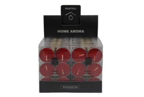 Ароматизовані свічки чайні RASTELI Passion таблетки 6шт / уп (2260) - фото 1