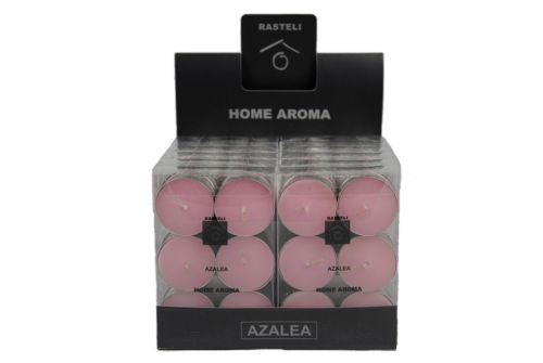 Ароматизовані свічки RASTELI Azalea чайні, таблетки 6 шт / уп (2983) - фото 1