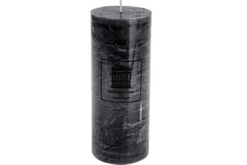 Свічка H&S COLLECTION чорний колір, 7x17 см (ADF100250) - фото 2