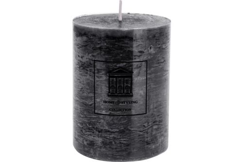 Свеча H&S COLLECTION черный цвет, 9x12 см (ADF100350) - фото 2
