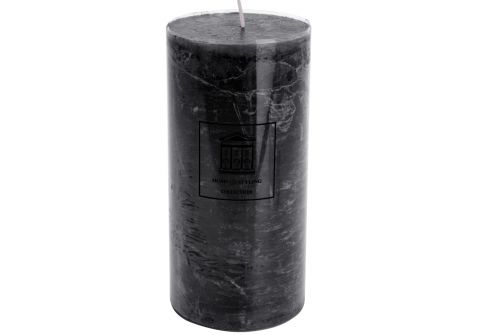 Свічка H&S COLLECTION чорний колір, 9x18 см (ADF100450) - фото 1