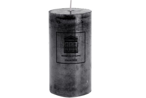 Свеча H&S COLLECTION черный цвет, 7x13 см (ADF100650) - фото 1