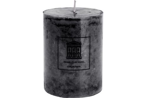 Свеча H&S COLLECTION черный цвет, 9x12 см (ADF100850) - фото 2