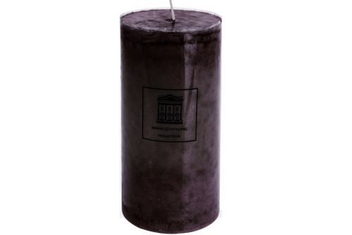 Свічка H&S COLLECTION фіолетовий колір, 9x18 см (ADF100940) - фото 1