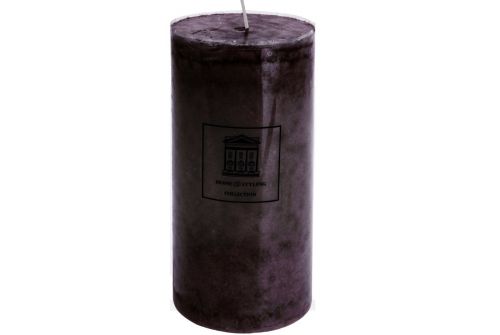 Свічка H&S COLLECTION фіолетовий колір, 9x18 см (ADF100940) - фото 2
