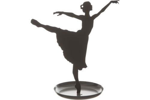 Cтатуэтка ATMOSPHERA Ballerina, 20х10х20 см (161340-gray) - фото 2
