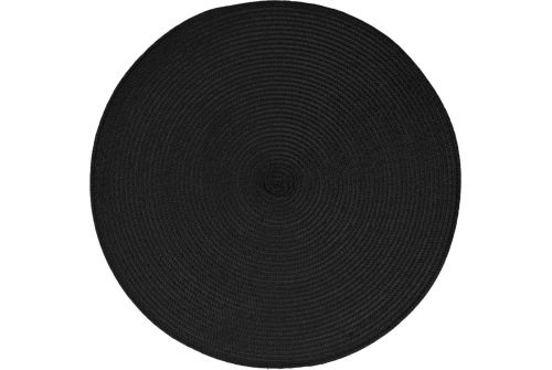 Сервировочный коврик SECRET DE GOURMET круглый черный (108120B) - фото 1