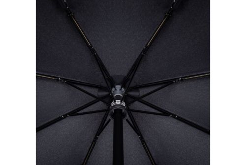 Зонт KNIRPS T.301, черный, клетчатый узор, автомат (Kn95 3301 1000) - фото 4