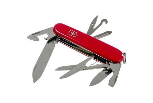 Многофункциональный нож VICTORINOX SUPER TINKER, 91 мм, 14 предметов, красный, блистер (Vx14703.B1) - фото 2
