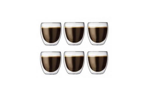 Набор стаканов с двойными стенками BODUM Pavina 0,25 л, 6 шт 4558-10-12 - фото 1