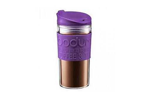 Кружка дорожная вакуумная BODUM Travel Mug 0.35 л фиолетовая 11103-150B-Y16 - фото 1