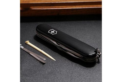 Многофункциональный нож VICTORINOX SPARTAN, 91 мм, 12 предметов, черный, блистер (Vx13603.3B1) - фото 9