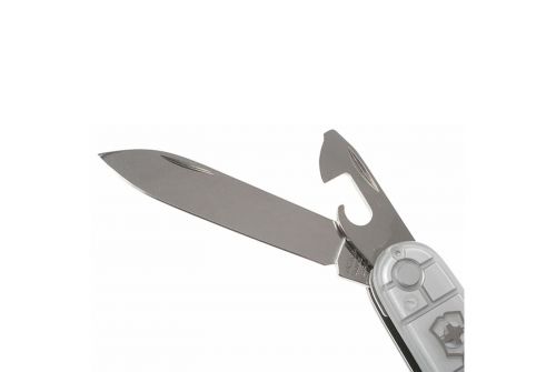 Многофункциональный нож VICTORINOX SPARTAN, 91 мм, 12 предметов, серебристый прозрачный, блистер (Vx13603.T7B1) - фото 3