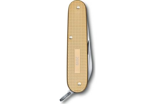 Нож VICTORINOX CADET, 84 мм, 9 предметов, рифленый золотистый (Lim.Ed. 2019) (Vx02601.L19) - фото 3
