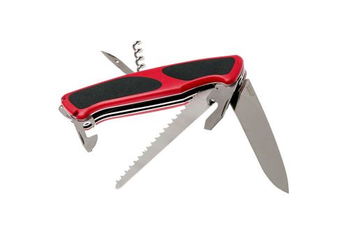 Многофункциональный нож VICTORINOX RANGERGRIP 55, 130 мм, 12 предметов, красно-черный (Vx09563.C) - фото 3