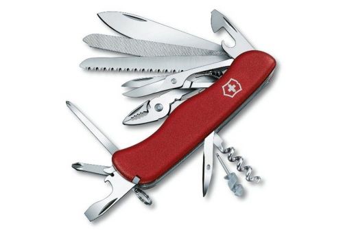 Многофункциональный нож VICTORINOX WORKCHAMP, 111 мм, 21 предметов, красный,ный нейлон (Vx09064) - фото 1