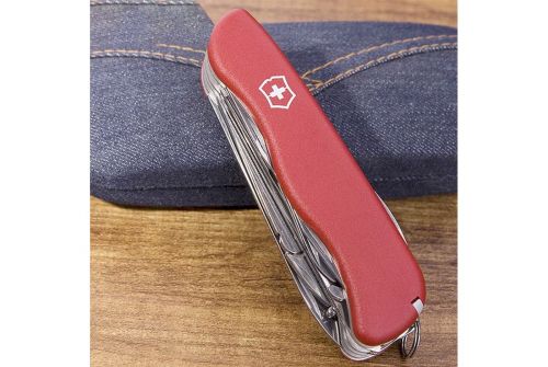 Многофункциональный нож VICTORINOX WORKCHAMP, 111 мм, 21 предметов, красный,ный нейлон (Vx09064) - фото 6