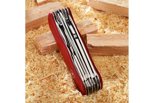 Многофункциональный нож VICTORINOX WORKCHAMP, 111 мм, 21 предметов, красный,ный нейлон (Vx09064) - фото 8