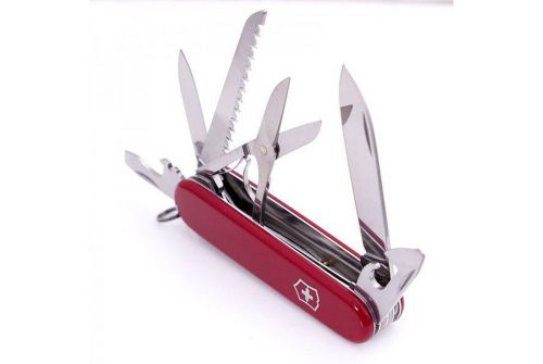 Многофункциональный нож VICTORINOX HUNTSMAN, 91 мм, 15 предметов, красный (Vx13713) - фото 3