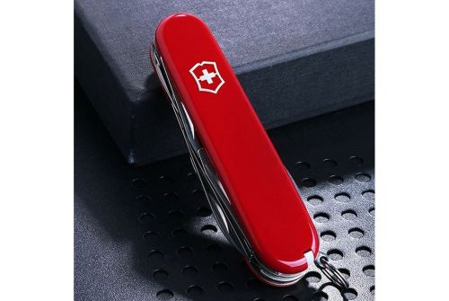 Многофункциональный нож VICTORINOX SUPER TINKER, 91 мм, 14 предметов, красный (Vx14703) - фото 3