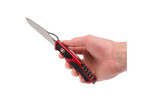 Многофункциональный нож VICTORINOX RANGERGRIP 61, 130 мм, 11 предметов, красно-черный (Vx09553.MC) - фото 6