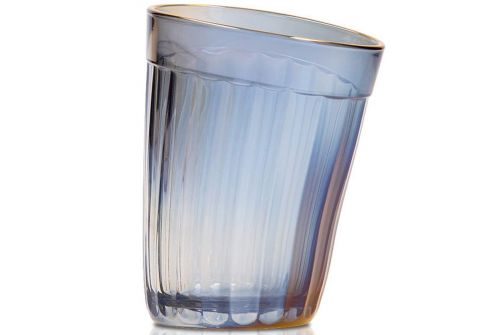 Пьяный голографический граненый стакан OBJECTPLUS 200 мл (DG 010.00003) - фото 1