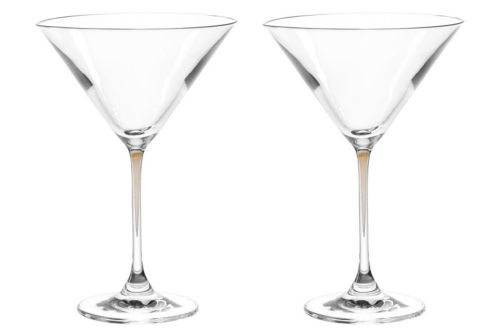 Набор из 2-х бокалов для мартини коричневый LEONARDO La Perla (18970) - фото 4