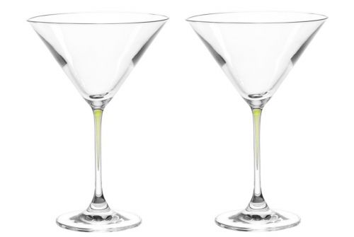 Набор из 2-х бокалов для мартини зеленый LEONARDO La Perla (18971) - фото 3